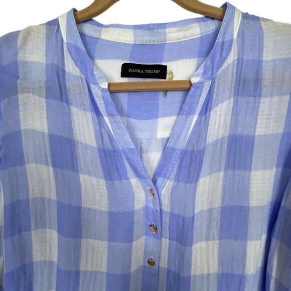 Ivanka Tramp Checkered Shirt - Picture 3 of 10